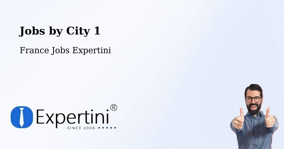 City Jobs in France - Expertini